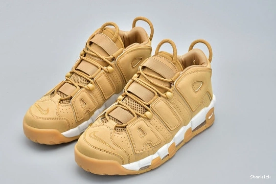 BROWN AA4060-200 “WHEAT” MORE NIKE PRM UPTEMPO AIR 0218